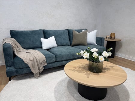 Canapea Alvar Adore Petrol 236cm SALE [1]