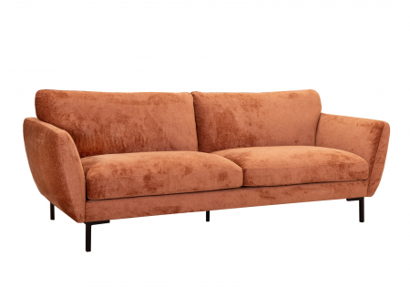 Canapea Brera Modulara Personalizabila 158-233cm Cadru Lemn Masiv Stil Scandinav Tapiterie Stofa sau Piele [1]