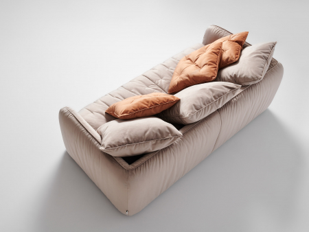 Canapea Extensibila cu Spatiu de Depozitare Astro Personalizabila 226cm Stil Contemporan Tapiterie Stofa [12]