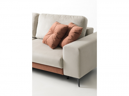 Canapea Extensibila cu Spatiu de Depozitare Blend Personalizabila 230-260cm Stil Contemporan Tapiterie Stofa [13]