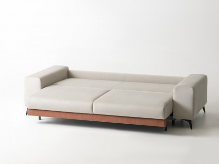 Canapea Extensibila cu Spatiu de Depozitare Blend Personalizabila 230-260cm Stil Contemporan Tapiterie Stofa [8]