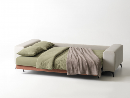 Canapea Extensibila cu Spatiu de Depozitare Blend Personalizabila 230-260cm Stil Contemporan Tapiterie Stofa [9]