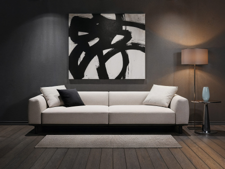 Canapea Extensibila Ezari Personalizabila 267cm Stil Contemporan Tapiterie Stofa [11]