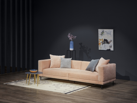 Canapea Extensibila Karol Personalizabila 258cm Stil Contemporan Tapiterie Stofa [2]