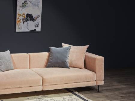 Canapea Extensibila Karol Personalizabila 258cm Stil Contemporan Tapiterie Stofa [4]