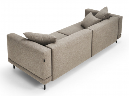 Canapea Extensibila Karol Personalizabila 258cm Stil Contemporan Tapiterie Stofa [10]