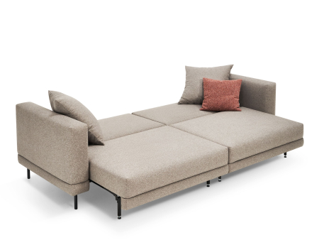 Canapea Extensibila Karol Personalizabila 258cm Stil Contemporan Tapiterie Stofa [5]