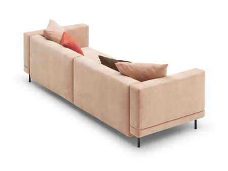 Canapea Extensibila Karol Personalizabila 258cm Stil Contemporan Tapiterie Stofa [20]