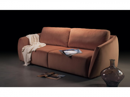 Canapea Extensibila Moon Personalizabila 248cm Stil Contemporan Cadru Lemn Masiv Tapiterie Stofa [30]