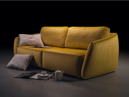 Canapea Extensibila Moon Personalizabila 248cm Stil Contemporan Cadru Lemn Masiv Tapiterie Stofa [11]