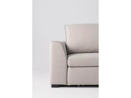 Canapea Extensibila cu Spatiu de Depozitare Puro Personalizabila 205-240cm Stil Contemporan Tapiterie Stofa [9]