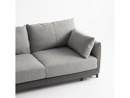 Canapea Extensibila Tulon Personalizabila 187-227cm Stil Contemporan Tapiterie Stofa [20]