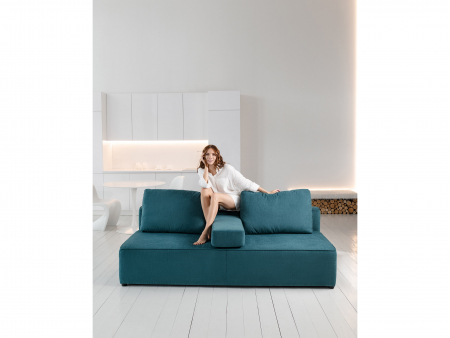Canapea Extensibila cu Spatiu de Depozitare Urban Personalizabila 190-220cm Stil Contemporan Tapiterie Stofa [13]