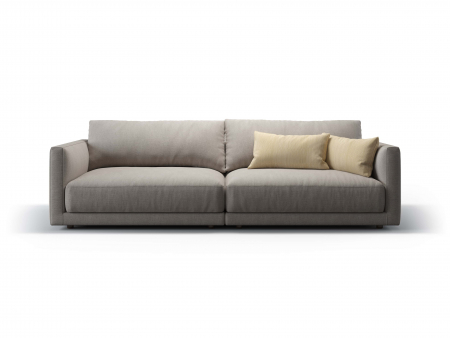 Canapele 2-3 Locuri - Canapea Katarina Modulara Personalizabila 260cm Stil Contemporan Cadru Lemn Masiv Tapiterie Stofa sau Piele