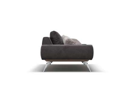 Canapea Linda Modulara Personalizabila 256cm Stil Contemporan Cadru Metal Tapiterie Stofa sau Piele [7]