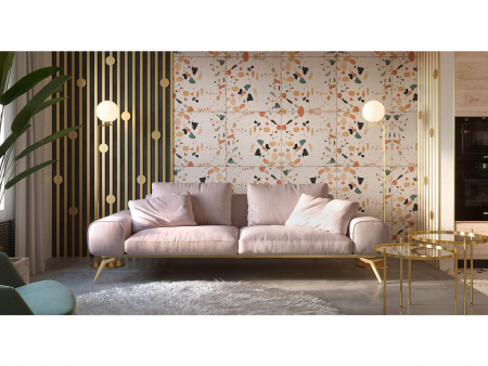 Canapea Linda Modulara Personalizabila 256cm Stil Contemporan Cadru Metal Tapiterie Stofa sau Piele [21]