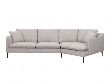 Canapele 2-3 Locuri - Canapea Linden Modulara Personalizabila 310cm Cadru Lemn Masiv Stil Scandinav Tapiterie Stofa Piele