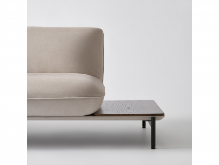 Canapea cu Masuta Lotus Modulara Personalizabila Stil Contemporan Cadru Lemn Masiv Tapiterie Stofa sau Piele [5]