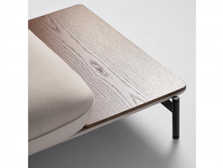 Canapea cu Masuta Lotus Modulara Personalizabila Stil Contemporan Cadru Lemn Masiv Tapiterie Stofa sau Piele [11]