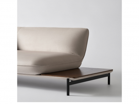 Canapea cu Masuta Lotus Modulara Personalizabila Stil Contemporan Cadru Lemn Masiv Tapiterie Stofa sau Piele [12]