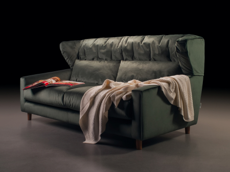 Canapea Milton Modulara Personalizabila 190cm Stil Contemporan Cadru Lemn Masiv Tapiterie Stofa sau Piele [7]