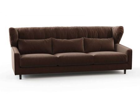Canapea Milton Modulara Personalizabila 239cm Stil Contemporan Cadru Lemn Masiv Tapiterie Stofa sau Piele [4]