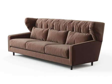 Canapea Milton Modulara Personalizabila 239cm Stil Contemporan Cadru Lemn Masiv Tapiterie Stofa sau Piele [9]