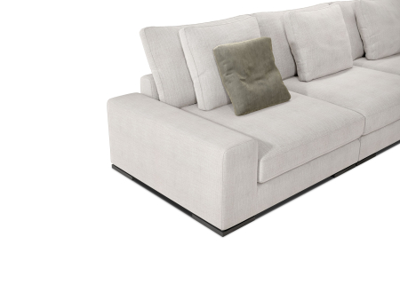 Canapea modulara Avant, personalizabila, cadru lemn masiv, tapiterie stofa, stil modern [3]