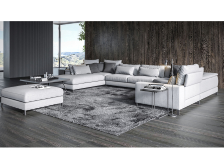 Canapea modulara Horizon, personalizabila, cadru lemn masiv, tapiterie stofa, stil Modern [7]