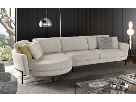 Canapea modulara Hudson, personalizabila, cadru lemn masiv, tapiterie stofa, stil Contemporan [3]