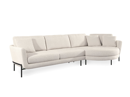 Canapea modulara Hudson, personalizabila, cadru lemn masiv, tapiterie stofa, stil Contemporan [7]