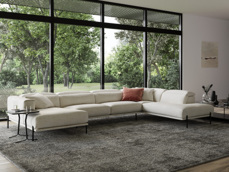 Canapea modulara Spectra, personalizabila, cadru lemn masiv, tapiterie stofa, stil Modern [9]