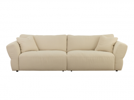 Canapea Morga Modulara Personalizabila 166-277cm Cadru Lemn Masiv Stil Scandinav Tapiterie Stofa sau Piele [7]