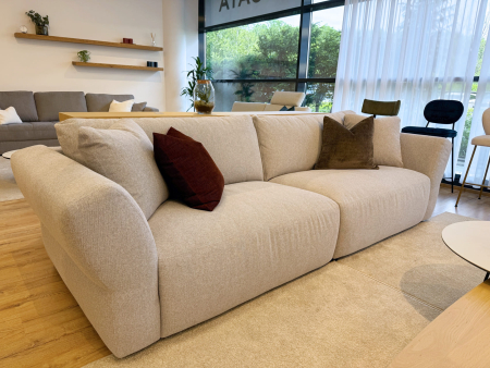 Canapea Morga 277x105cm, cadru lemn masiv, stofa Austin Silve SALE [3]