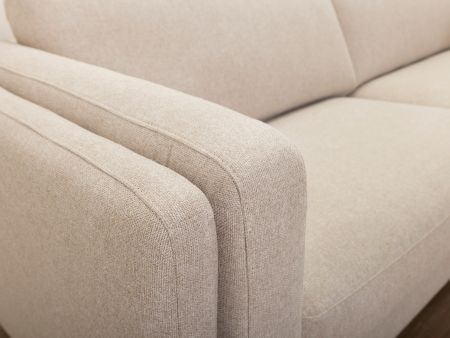 Canapea Nordic Duo Modulara Personalizabila 152-242cm Cadru Lemn Masiv Stil Scandinav Tapiterie Stofa sau Piele [5]