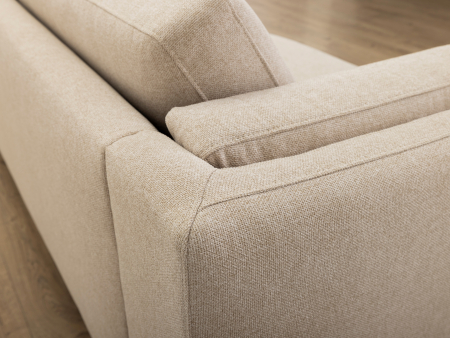 Canapea Nordic Duo Modulara Personalizabila 152-242cm Cadru Lemn Masiv Stil Scandinav Tapiterie Stofa sau Piele [4]
