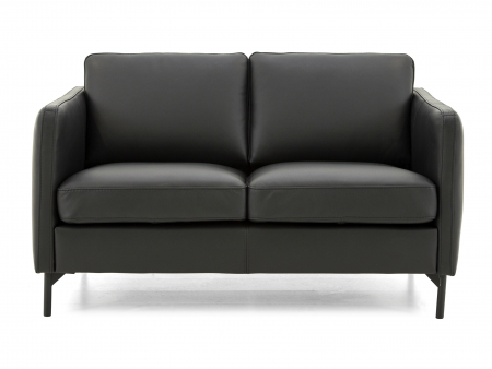 Canapea Nordic Modulara Personalizabila 152-242cm Cadru Lemn Masiv Stil Scandinav Tapiterie Piele [8]