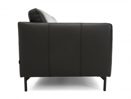Canapea Nordic Modulara Personalizabila 152-242cm Cadru Lemn Masiv Stil Scandinav Tapiterie Piele [2]