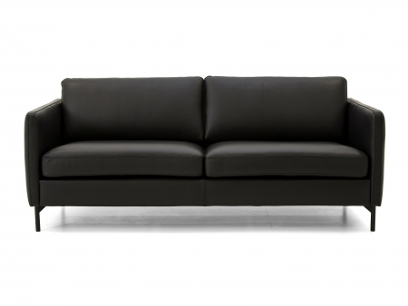 Canapea Nordic Modulara Personalizabila 152-242cm Cadru Lemn Masiv Stil Scandinav Tapiterie Piele [1]