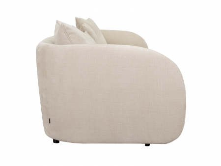 Canapea Pebble Natron Modulara Personalizabila 146-306cm Cadru Lemn Masiv Tapiterie Stofa [3]