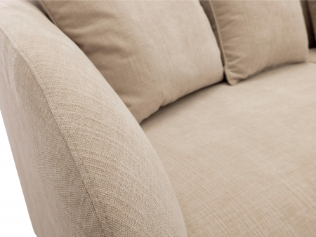 Canapea Pebble Smoke Modulara Personalizabila 146-306cm Cadru Lemn Masiv Tapiterie Stofa [4]