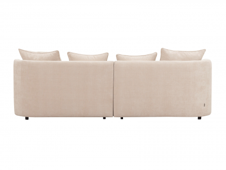 Canapea Pebble Smoke Modulara Personalizabila 146-306cm Cadru Lemn Masiv Tapiterie Stofa [6]