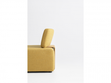 Canapea Puff Modulara Personalizabila 300cm Stil Contemporan Cadru Lemn Masiv Tapiterie Stofa sau Piele [22]