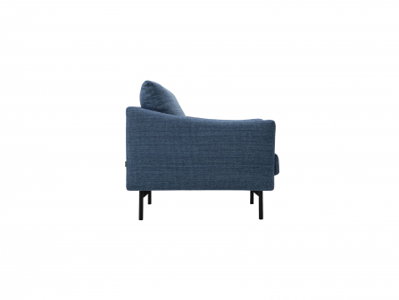 Canapea Smile Modulara Personalizabila 130-220cm Cadru Lemn Masiv Stil Scandinav Tapiterie Stofa sau Piele [4]