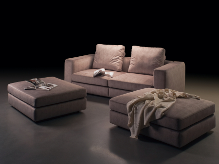 Canapea Soho Modulara Personalizabila 250cm Stil Contemporan Cadru Lemn Masiv Tapiterie Stofa sau Piele [7]