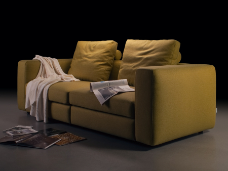 Canapea Soho Modulara Personalizabila 250cm Stil Contemporan Cadru Lemn Masiv Tapiterie Stofa sau Piele [1]