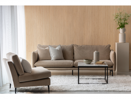 Canapea Suny Modulara Personalizabila 136-226cm Cadru Lemn Masiv Stil Scandinav Tapiterie Stofa sau Piele [7]