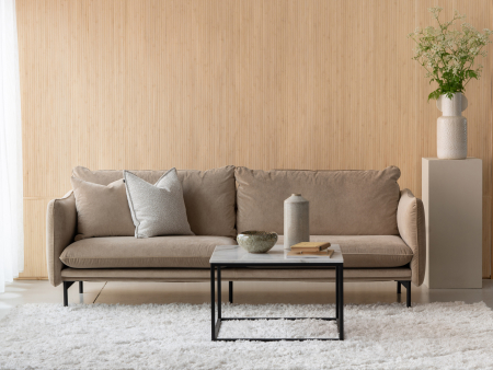 Canapea Suny Modulara Personalizabila 136-226cm Cadru Lemn Masiv Stil Scandinav Tapiterie Stofa sau Piele [1]
