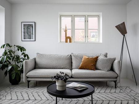 Canapea Suny Modulara Personalizabila 136-226cm Cadru Lemn Masiv Stil Scandinav Tapiterie Stofa sau Piele [7]