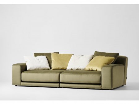 Canapea Tutto U Modulara Personalizabila 258cm Stil Scandinav Cadru Lemn Masiv Tapiterie Stofa sau Piele [4]